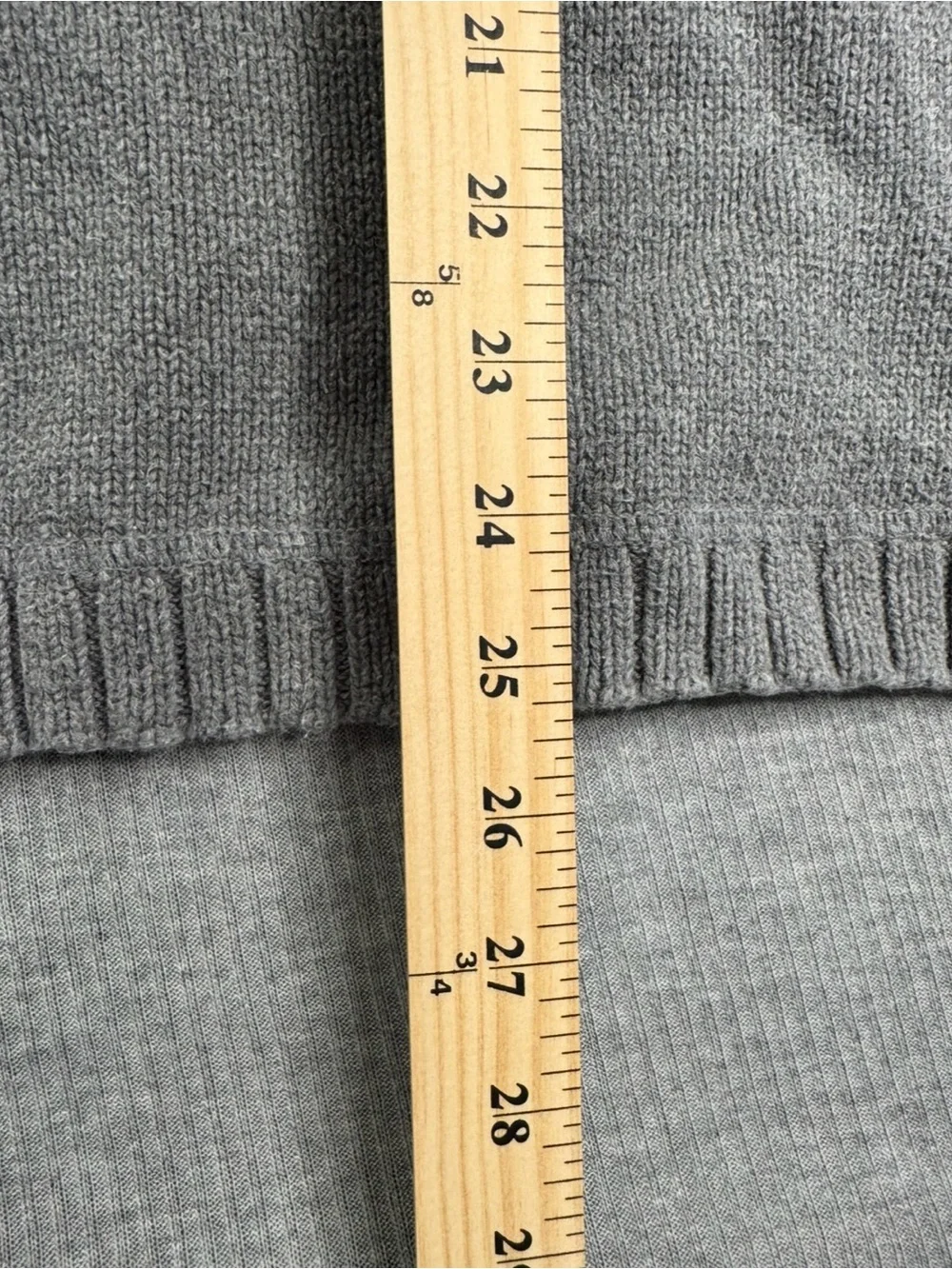 Tommy Hilfiger‎ Gray Knit Hoodie Sweater Pullover Logo Cotton Size L